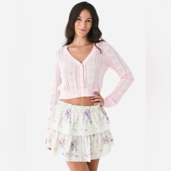LoveShackFancy Petra in Pale Rose Sz S - Picture 1 of 4